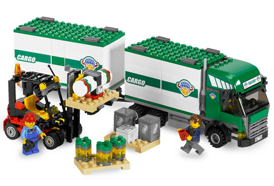 Lego Truck \u0026 Forklift [Town:City:Cargo 