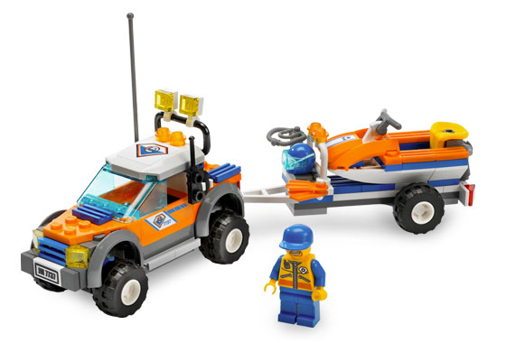 Coast Guard 4WD Jet Scooter : Set 7737-1 | BrickLink