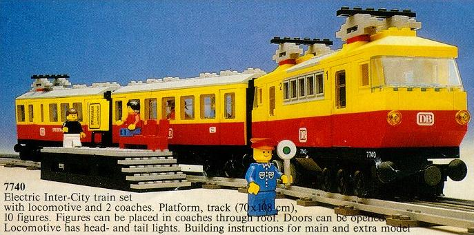 Inter City Passenger Train Set 7740 1 BrickLink