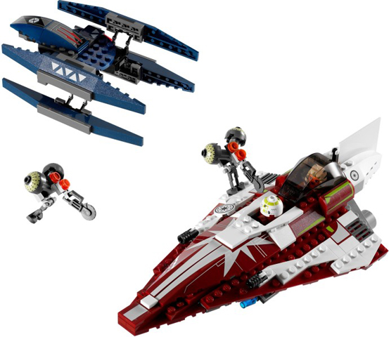 Padawan  Set 7751 Ahsoka's Starfighter Lego Star Wars Minifigure  Ahsoka Tano 