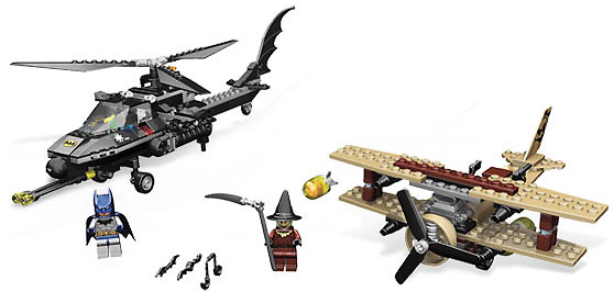 LEGO 7786 バットコプター スケアクロウの追跡未開封品-