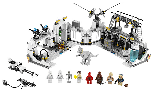 MOC Hoth Echo-Basis aus LEGO®-Teilen LEGO STAR WARS Astromech Droid weiß