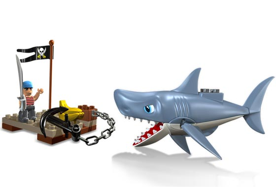 Lego cheap shark attacks