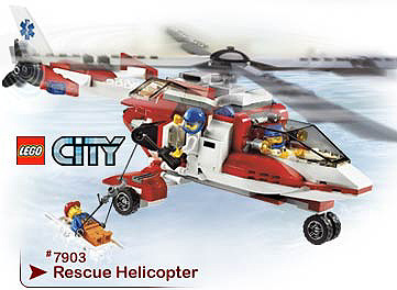 Automatisering Ligner brevpapir Rescue Helicopter : Set 7903-1 | BrickLink