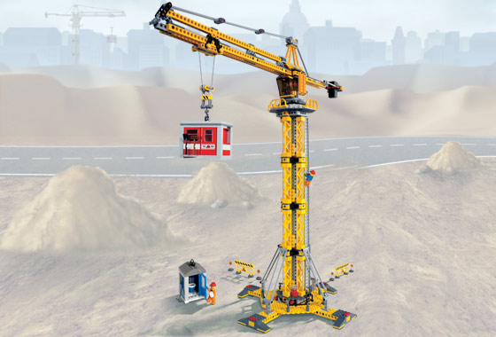 lego tower crane set