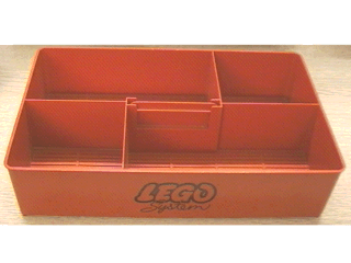 Lego vintage Red Storage Sorting Tray NEW SEALED 4096