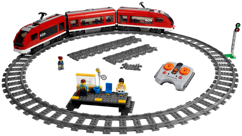 Set 7938 Passenger Train LEGO Train white Wedge 4 x 6 x 1 & 2/3 ref 87619 