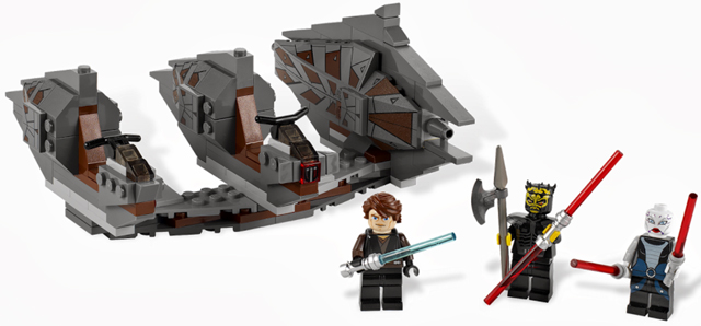 Lego Figur Anakin Skywalker aus Star Wars Set 7957 Minifigur 