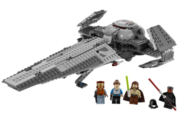 Lego Star Wars qui-Gon Jinn procedentes de 7961 