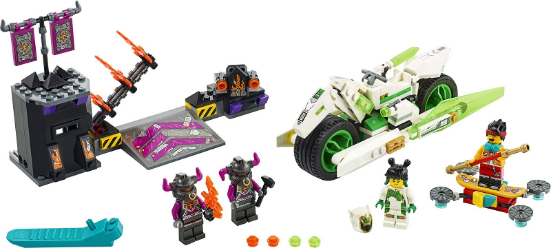 ろむこ White Dragon Horse Bike : Set 80006-1 | BrickLink