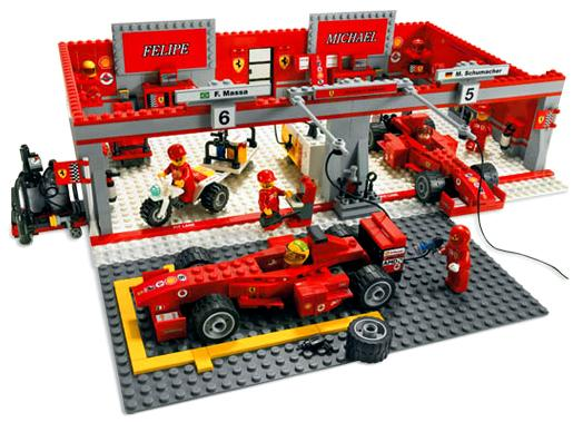 klimaks program Ren Ferrari 248 F1 Team (Schumacher Edition) : Set 8144-1 | BrickLink