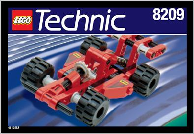 BrickLink - Set 8209-1 : Lego Future F1 [Technic:Model:Race ...