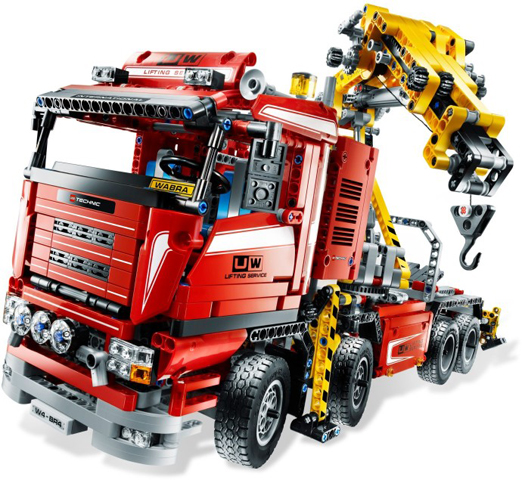 lego technic crane truck 8258