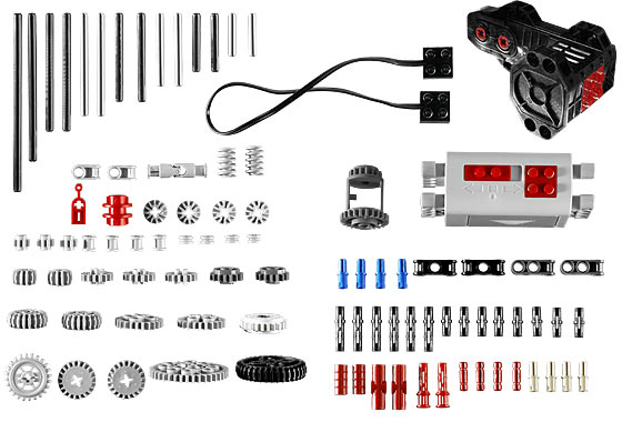 BrickLink - Set 8287-1 : Lego Motor Box 