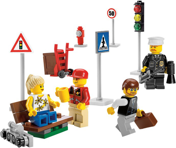 8401 for sale online Lego City MiniFigure Collection 