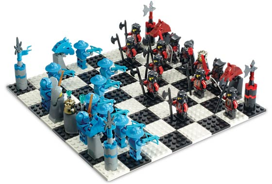 Lego 2024 castle chess