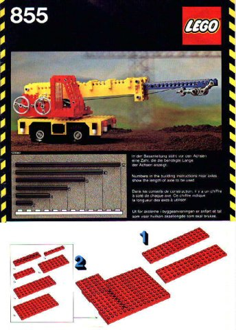 dobbelt Udfør heroisk BrickLink - Set 855-1 : LEGO Mobile Crane [Technic:Expert Builder] -  BrickLink Reference Catalog