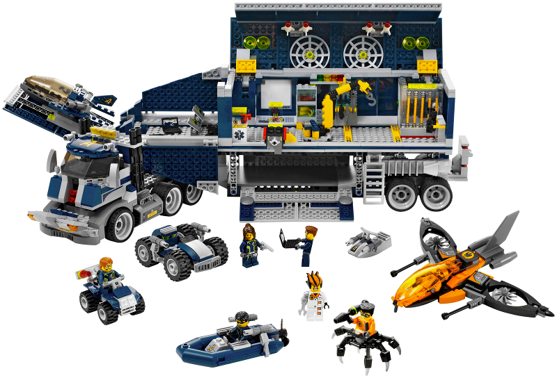 LEGO Slope Earth Blue 54200 Spares Set 8635 Mobile Command Centre 1x1x2/3 ABS for sale online