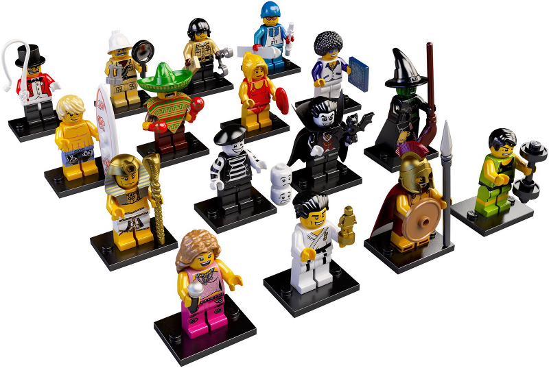 b6 # Lego Figur Minifig 8684 Sammelfigur Serie 2 col030 973pb0719 