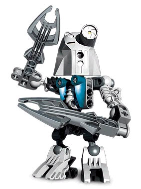 Lego 8722 Bionicle Voya Nui Matoran Kazi complet de 2002 C107 