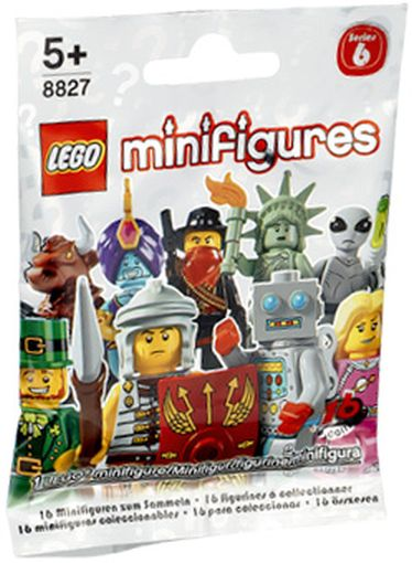 LEGO CMF Collectible Minifigures Series 6 8827 Complete Set of 16 New Sealed 