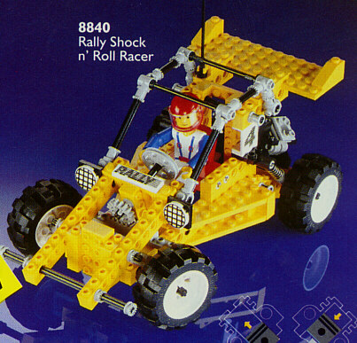 mistænksom desinficere Reparation mulig Rally Shock n' Roll Racer : Set 8840-1 | BrickLink