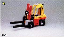 Fork Lift Truck Set 8843 1 BrickLink