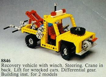 BrickLink - Set 8846-1 : Lego Tow Truck [Technic:Expert Builder] -  BrickLink Reference Catalog