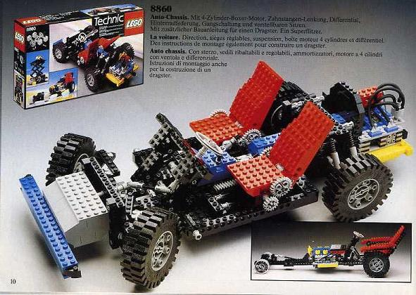 Car Chassis Auto Chassis Set 8860 1 BrickLink