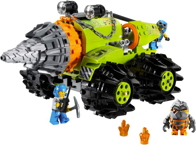 BrickLink - Set 8960-1 : LEGO Thunder Driller [Power Miners] - BrickLink Reference