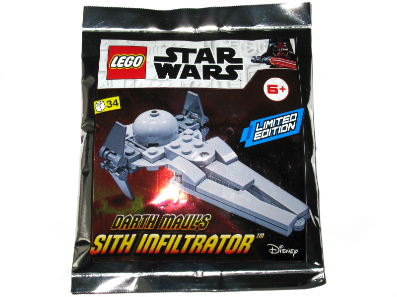 Lego Star Wars Darth dévore Sith Infiltrator objet Nº 912058 