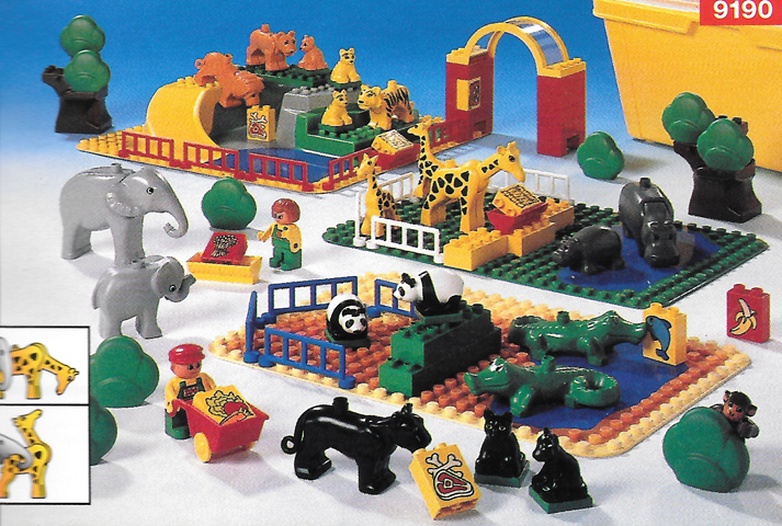 BrickLink - Set 9190-1 : Lego Duplo Zoo 