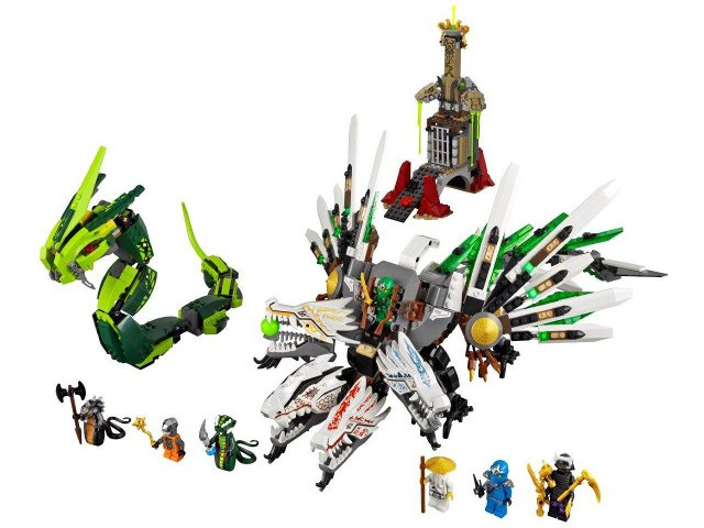 Ninjago three headed dragon sale