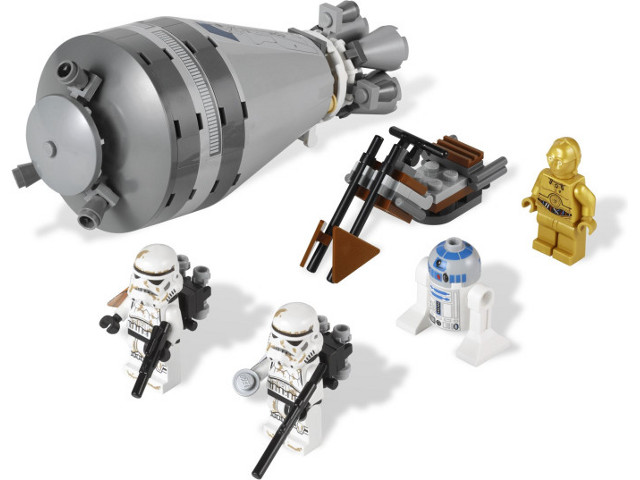 LEGO STAR WARS 9490 Escape Pod Parted set New No minifigures