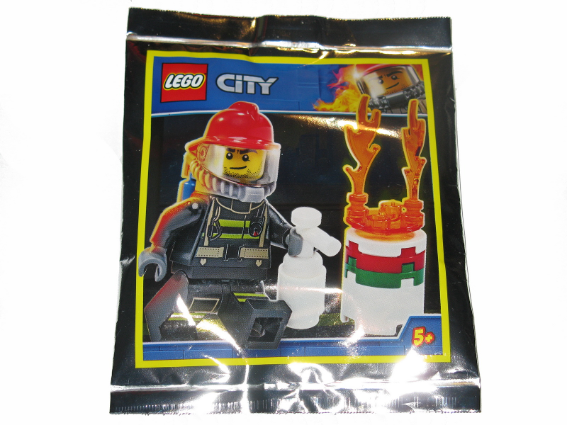 LEGO City Fireman #2 Minifigure Foil Pack 951902 