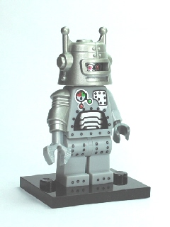 LEGO COLLECTION MINI FIGURINES SÉRIE 1 col01-7 robot avec support