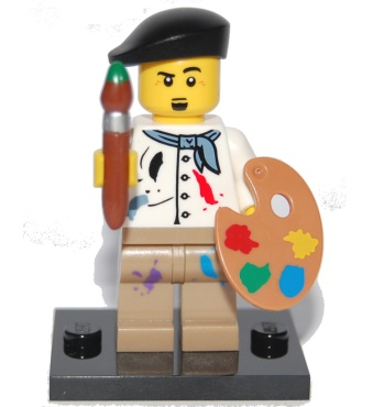 col04-14 NEW LEGO Artist Series 4 FROM SET 8804  COLLECTIBLES 