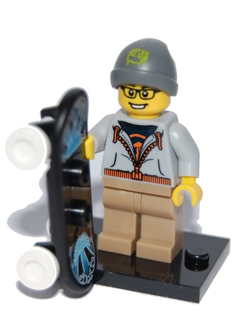 8804 LEGO Minifigures Series 4 #09 - Street Skater