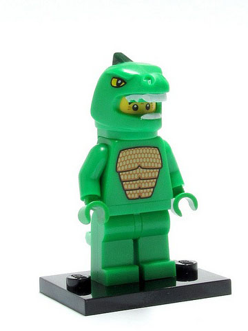 venskab omfavne Elemental Lizard Man, Series 5 (Complete Set with Stand and Accessories) : Set  col05-6 | BrickLink