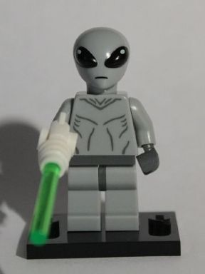 Lego Collectible Minifigure Series 6 CLASSIC ALIEN without Weapon Unused