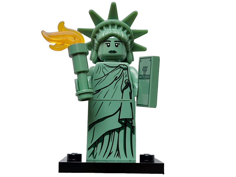 Statue of Liberty Mini Figure NEW UK Seller Fits Major Brand Blocks Bricks 
