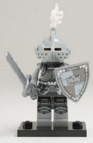 LEGO 71000 MINIFIGURES Series 9 #04 Heroic Knight IN STOCK 