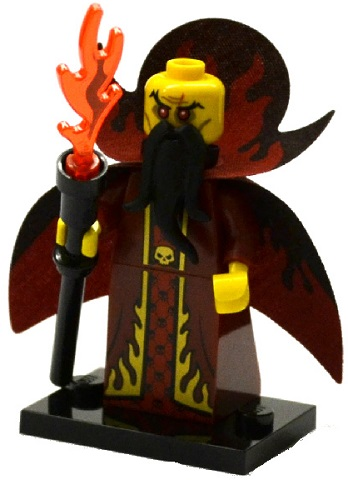 Collectible Minifigures: Series 13 col13-10 Figurine Evil Wizard LEGO ® 