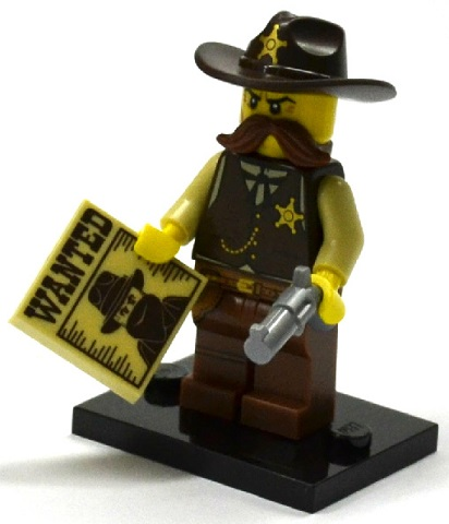 Series 13 Collectable LEGO® minifigure 71008-02 Sheriff 