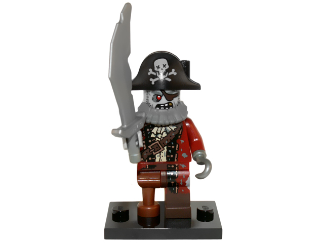 Lego Sammelfigur Série 14 Zombie Pirate 