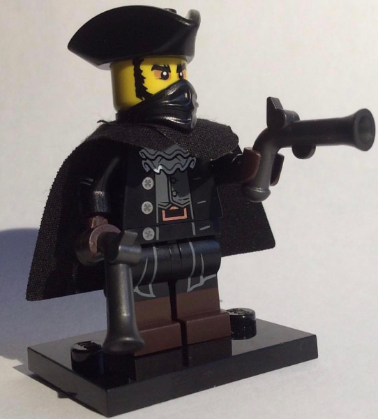 Mystery LEGO Collectible Minifigure Series 17 Highwayman 71018 New/Open Bag 