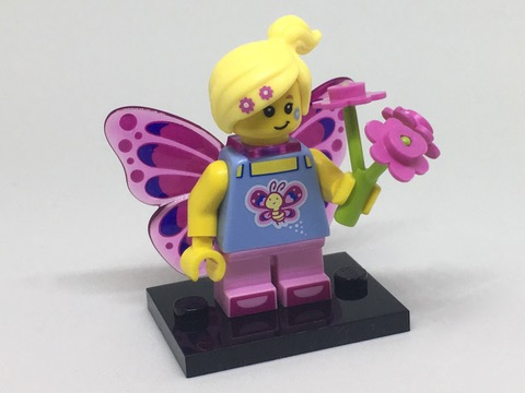 lego butterfly girl