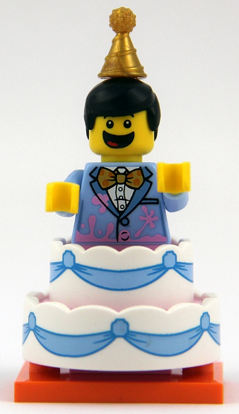 LEGO Minifigures série 18-No.10 anniversaire gâteau Guy New & Sealed 