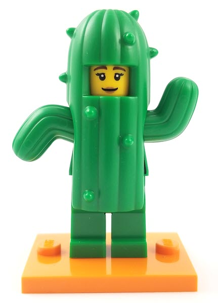 col18-11 Lego Figure Cactus Girl Series 18 