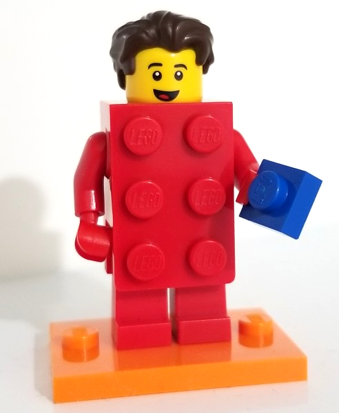 Lego Minifigures Series 18 LEGO Brick Suit Guy 